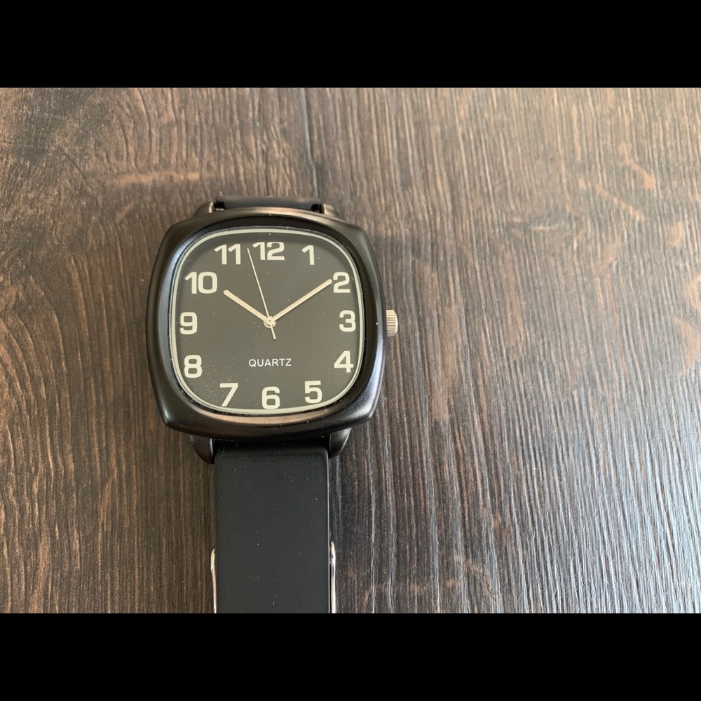 silicone men’s watch